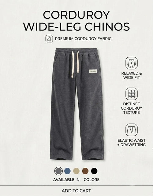 Orren Corduroy Trousers – Effortlessly Relaxed, Sharply Yours