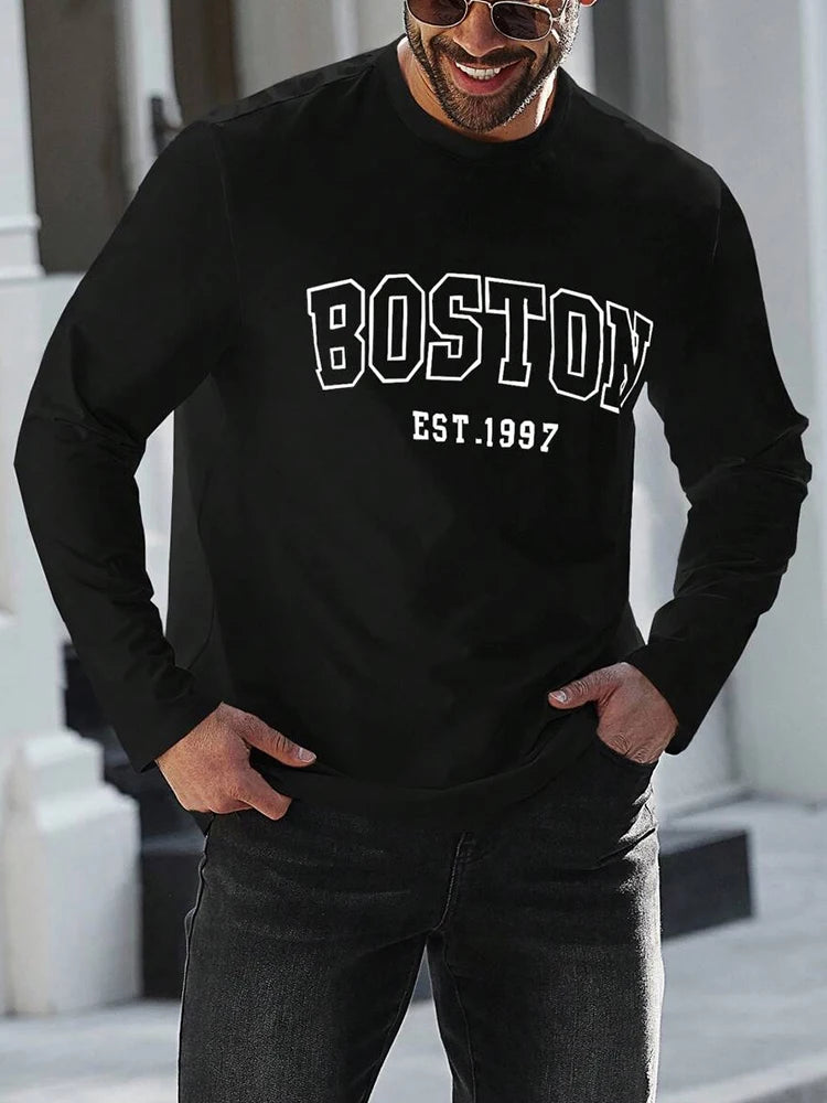 Orren 3D Graphic Long-Sleeve Tee – West Coast Energy, Everyday Wear