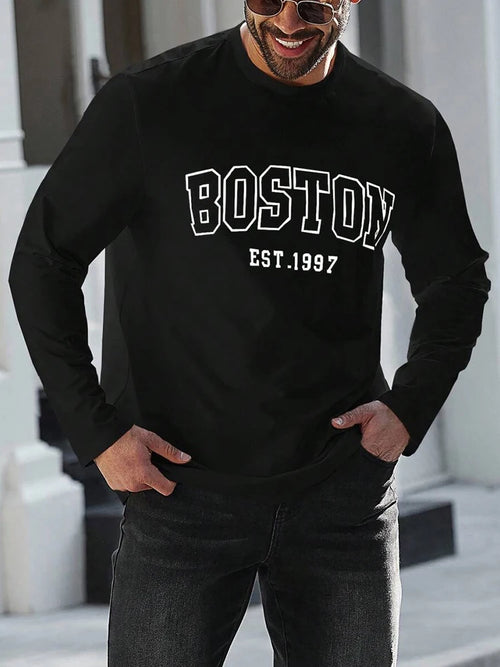 Orren 3D Graphic Long-Sleeve Tee – West Coast Energy, Everyday Wear